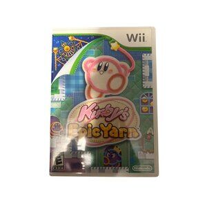 Kirbys Epic Yarn Nintendo Wii Complete Case & Manual video game gaming